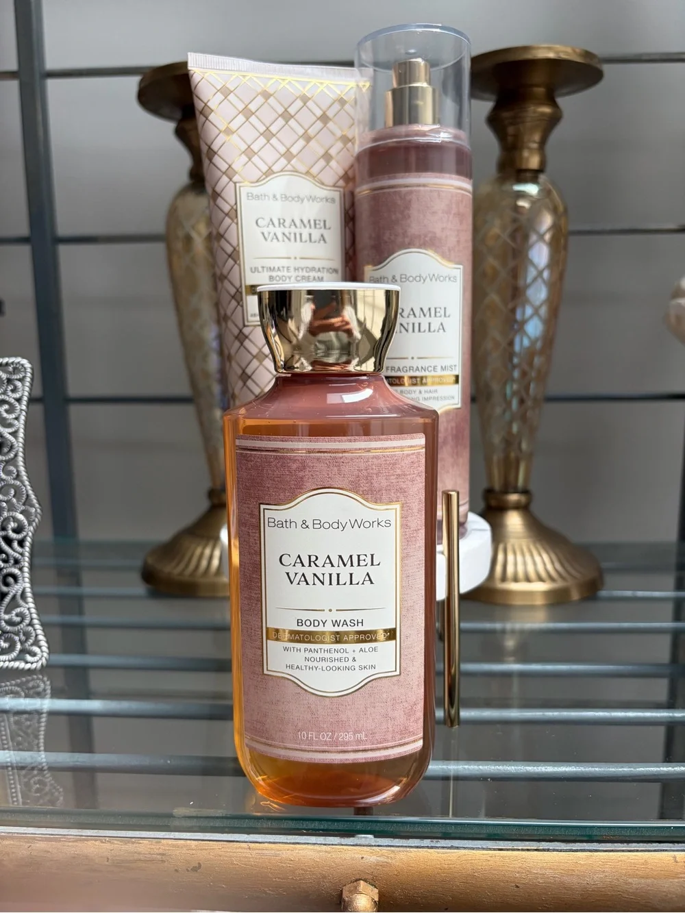Bath& Body Works Caramel Vanilla Trio..Cream, FFM, Body Wash NWT Fall 2026
